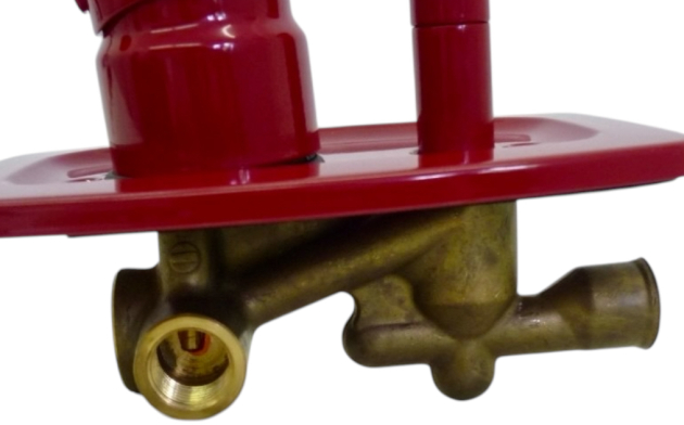 Bausatz 2 - Ceramix Junior Oberteile Unterputz-Wannenarmatur Rot