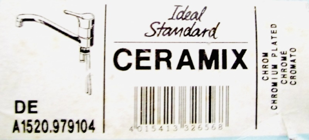 IDEAL STANDARD Ceramix Küchenarmatur Spültischarmatur Chrom