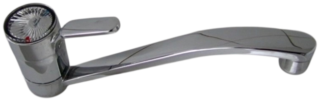 IDEAL STANDARD Ceramix Küchenarmatur mit Deckplatte Chrom