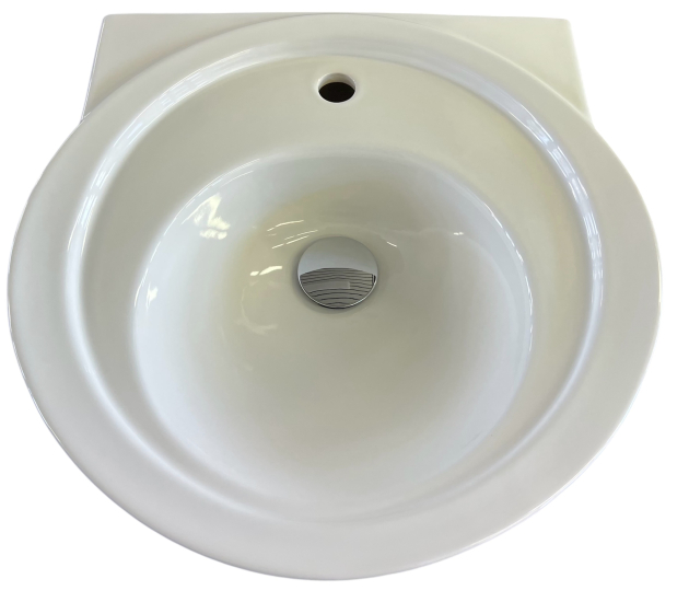 IDEAL STANDARD Waschbecken Waschtisch rund Cresta 55 x 53 cm WEISS