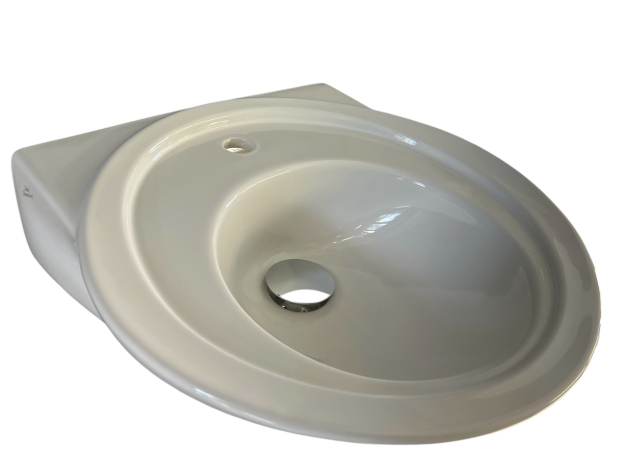 IDEAL STANDARD Waschbecken Waschtisch rund Cresta 55 x 53 cm WEISS