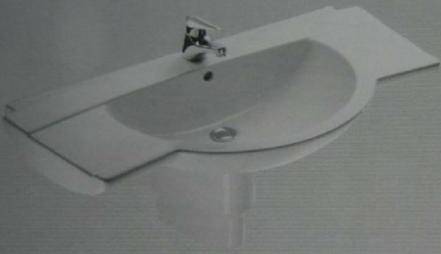 IDEAL STANDARD Aramis Waschbecken Waschtisch PERGAMON 130 x 56,5 cm