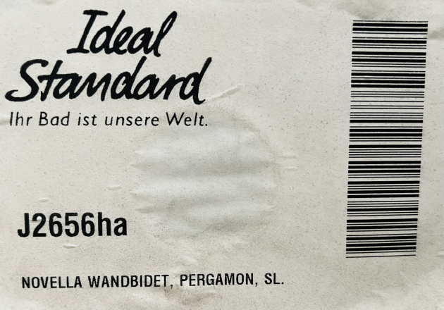 CERAMICA DOLOMITE Novella Hänge-Bidet PERGAMON