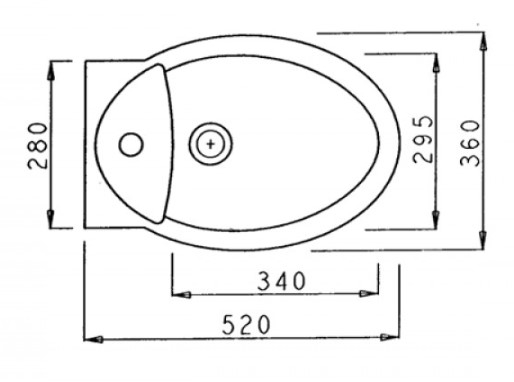 CERAMICA DOLOMITE Novella Hänge-Bidet PERGAMON