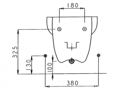 CERAMICA DOLOMITE Novella Hänge-Bidet PERGAMON