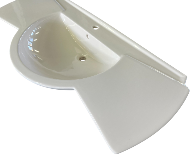 IDEAL STANDARD Castelli Waschbecken Waschtisch PERGAMON 130 x 57,5 cm