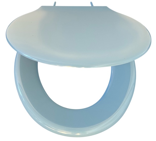 HAND Toilettensitz WC-Deckel WC-Sitz Bermuda-Blau