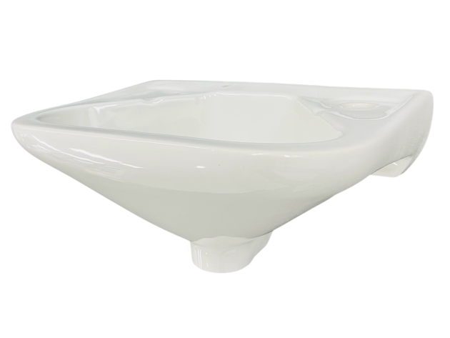 NOVO-BOCH kompaktes Handwaschbecken / Waschtisch WEISS 41x29,5 cm