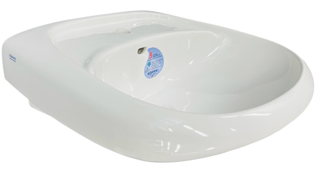 KERAMAG Elbe Waschbecken Waschtisch WEISS 60 x 50 cm