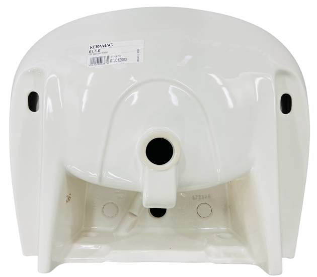 KERAMAG Elbe Waschbecken Waschtisch WEISS 60 x 50 cm