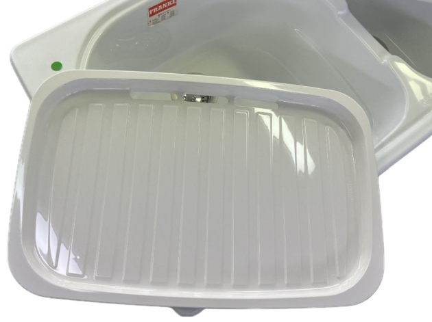 FRANKE Fraquartz PRQ620 Doppelbecken-Spüle Ivory Elfenbein 99,5x56 cm