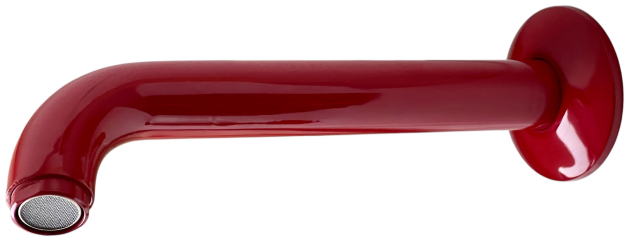 HANSA Hansa-Nordica Wanneneinlauf Standeinlauf Wannenauslauf Rot