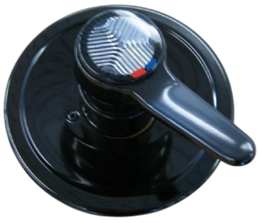 ROKAL Unterputz-Armatur Duschwannenarmatur in Schwarz