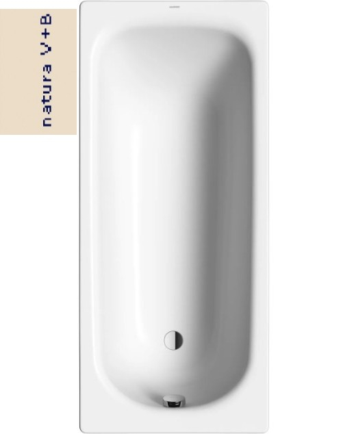 KALDEWEI Saniform Plus 373 Badewanne 160 x 75 cm NATURA
