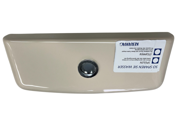 KERAMAG Renova Keramik-Spülkasten Deckel mit Druckertaste Natura