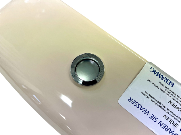 KERAMAG Renova Keramik-Spülkasten Deckel mit Druckertaste Natura