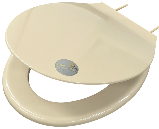 Pagette Exklusiv WC-Sitz Toilettensitz WC-Brille WC-Deckel Sable Harmunic / Capuccino / Hellbraun / Hellbeige