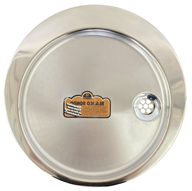 BLANCO Rondo Rundes Abtropfbecken Rund Abtropffläche Abtropf Tropfmulde EDELSTAHL 45 cm Rechts