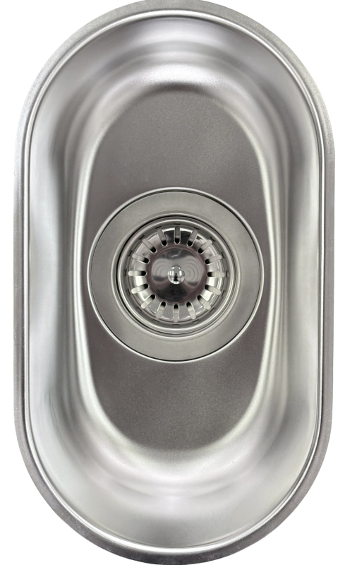 SUTER Ideal I16U Edelstahl-matt Unterbau-Becken Spüle 18x31,7cm Kleines Becken