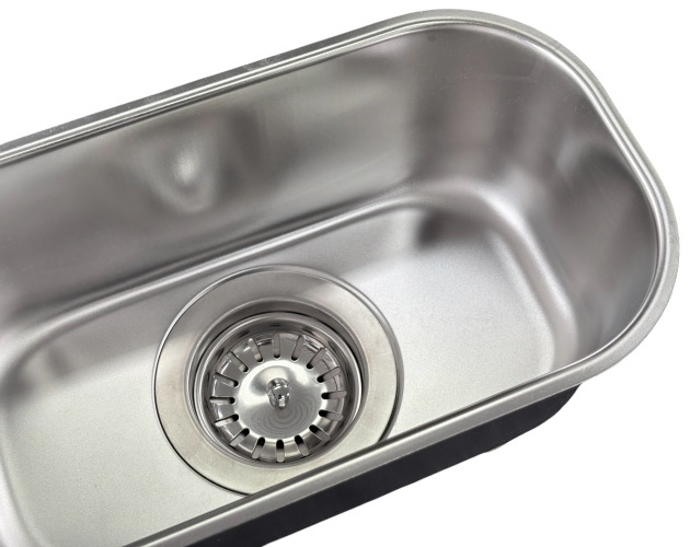 SUTER Comfort C16U Edelstahl-matt Unterbau-Becken Spüle 18x32cm Kleines Becken