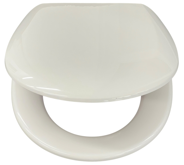 Sanit 1800 Ecoline WC-Sitz Toilettenbrille WC-Deckel Pergamon / Creme-Weiß