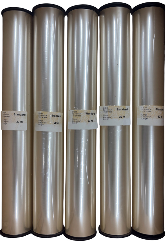 5er Set Schreibrolle / Papierrolle 285 mm x 20 m – 30 µm – Schreibrolle 285 mm, Papierrolle 285 mm, Diagrammpapier Rolle, Messgeräte Papierrolle, Aufzeichnungsrolle 285 mm, Recorder Papierrolle, Plotterpapier Rolle, Endlospapier Rolle, Industrie Papie