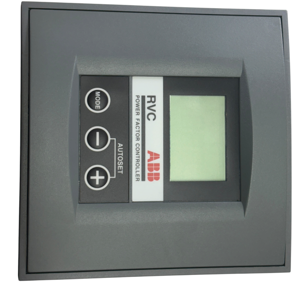 ABB RVC 3 Blindleistungsregler Power Factor Controller 100-440V 50/60Hz Power Factor Controller, cos phi Regler, Blindleistungskompensation, Kondensatorsteuerung, Kompensationsanlage Steuerung, Energieoptimierung Gerät, Schaltschrank Controller