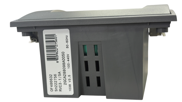 ABB RVC 3 Blindleistungsregler Power Factor Controller 100-440V 50/60Hz Power Factor Controller, cos phi Regler, Blindleistungskompensation, Kondensatorsteuerung, Kompensationsanlage Steuerung, Energieoptimierung Gerät, Schaltschrank Controller