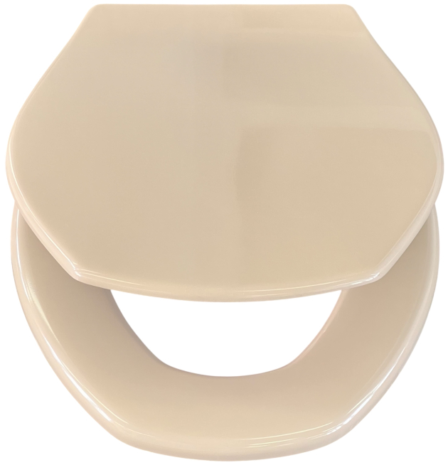 Richter+Frenzel WC-Sitz Bahama-Beige Toilettensitz WC-Brille WC-Deckel Bahama Beige R+F Optiset