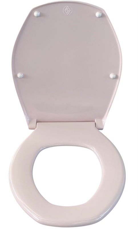 Richter+Frenzel WC-Sitz WHISPER-ROSA Toilettensitz WC-Deckel R+F Optiset
