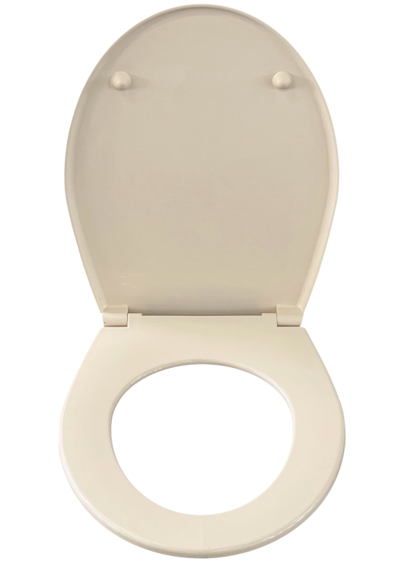 Sanit 7000 Natura / Hell Beige / Creme WC-Sitz Toilettensitz WC-Brille WC-Deckel – Made in Germany