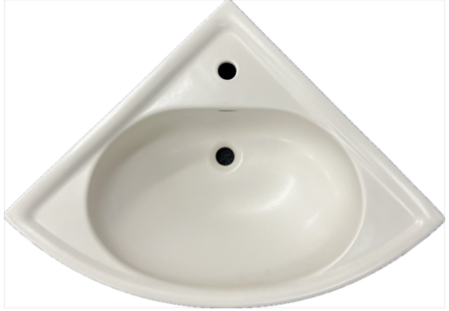 GEBERIT KERAMAG Renova Comprimo Eck-Waschbecken Eck-Waschtisch JASMIN 60 cm #TL3