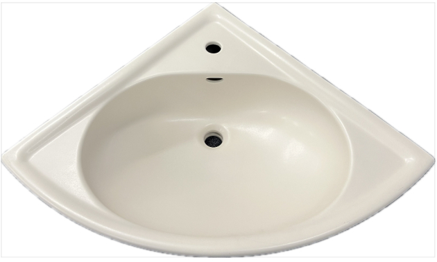 GEBERIT KERAMAG Renova Comprimo Eck-Waschbecken Eck-Waschtisch JASMIN 60 cm #TL3