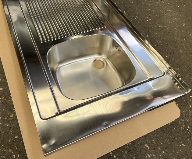 FRANKE Auflagespüle 110 x 60 cm Becken-Rechts #2 Edelstahl Küchenspüle Spüle Spülbecken Ausgussbecken Spültisch Edelstahlspüle Küchenspülbecken