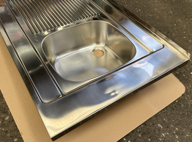 FRANKE Auflagespüle 110 x 60 cm Becken-Rechts #3 Edelstahl Küchenspüle Spüle Spülbecken Ausgussbecken Spültisch Edelstahlspüle Küchenspülbecken
