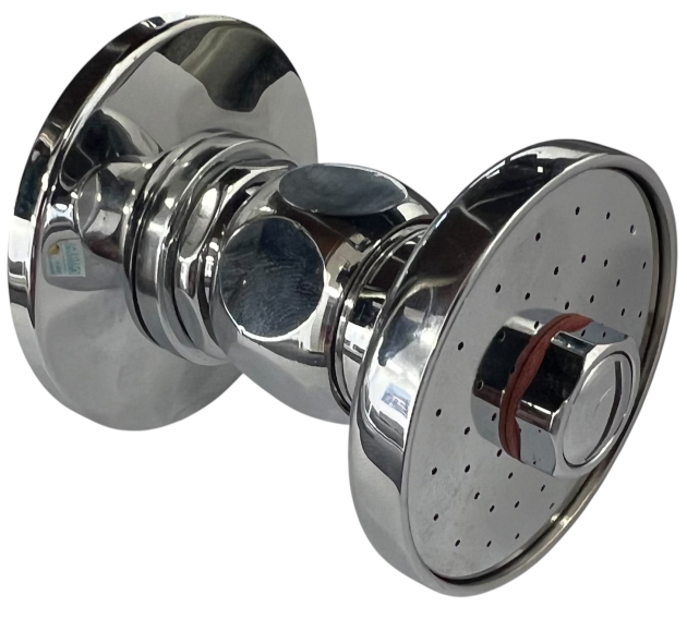 Ideal Standard Europa Brausekopf Duschkopf Kopfbrause Chrom Rosette Wandanschluss Wandabdeckung Universal 1/2 Zoll Kugelgelenk