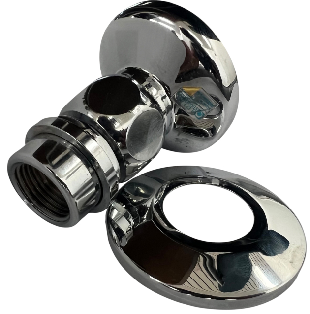 Ideal Standard Europa Brausekopf Duschkopf Kopfbrause Chrom Rosette Wandanschluss Wandabdeckung Universal 1/2 Zoll Kugelgelenk