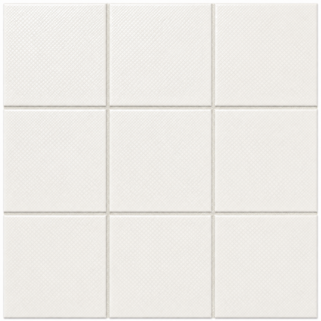 Ab 66 m² Palette: SPHINX Bodenfliesen 16,5x16,5 cm Weiß gemustert Fliesen Keramik Gewerbe Industrie