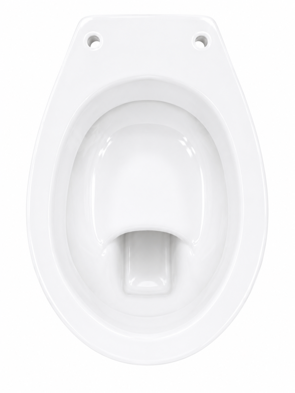 SPHINX Stand-WC Weiß Flachspüler Bodenabgang Standtoilette Keramik - Made in Holland Abgang Boden WC