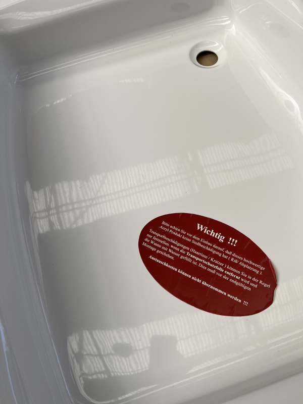 IDEAL STANDARD Duschwanne Dusche Shower 90 x 75 cm WEISS