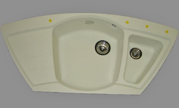 SCHOCK Symphony C-150 Eck-Spüle Alpina-Weiss 116x52