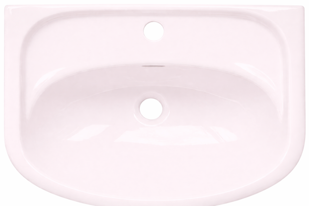 SPHINX Waschbecken Waschtisch Whisper-Rosa 60 x 47 cm