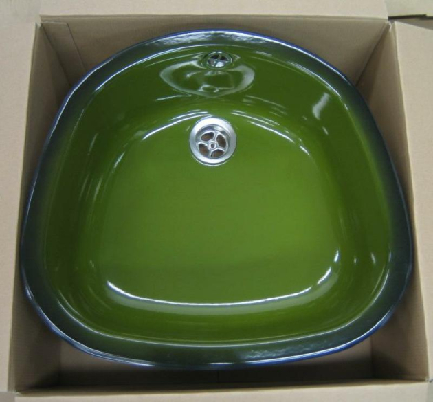 FRANKE Spüle / Spülbecken Agave-Grün 46 x 42 cm