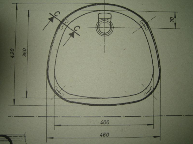 FRANKE Spüle / Spülbecken Agave-Grün 46 x 42 cm
