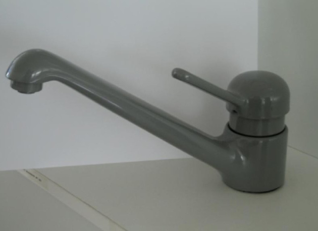 ROKAL Armatur Küchenarmatur in Niederdruck MANHATTAN GRAU