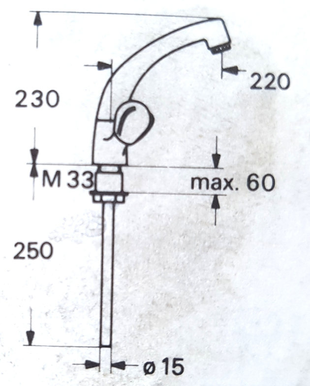 KWC NEODISCO Küchenarmatur MOCCA-BRAUN