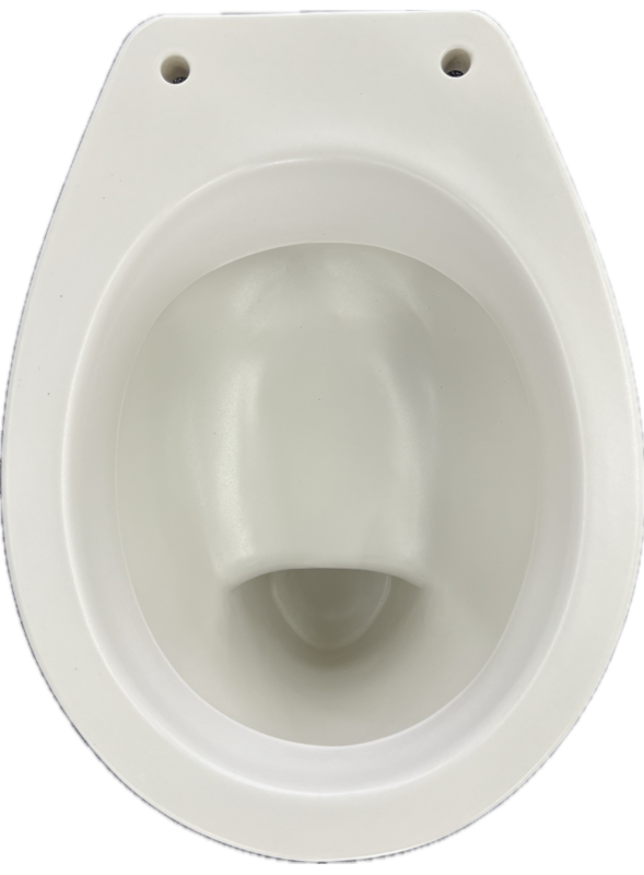 NOVO-BOCH Stand-WC Flachspüler Edelweiss