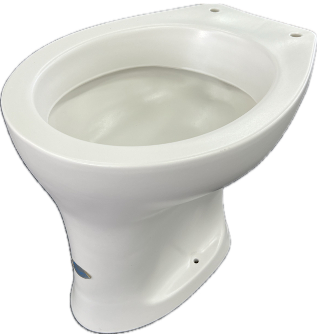 NOVO-BOCH Stand-WC Flachspüler Edelweiss