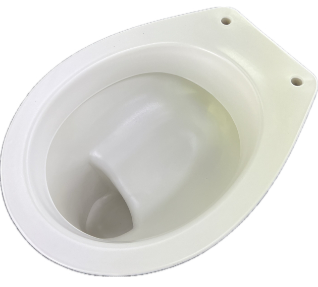 NOVO-BOCH Stand-WC Flachspüler Edelweiss