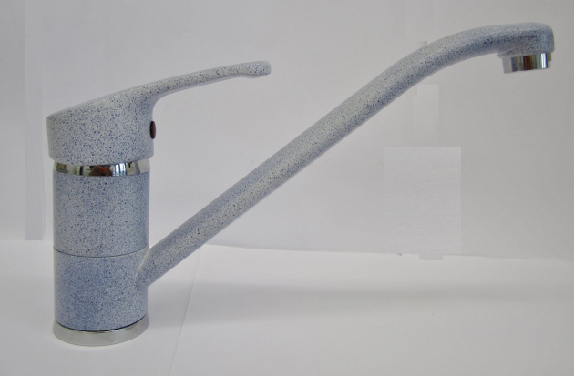 CAREA Küchenarmatur Mouchete HELL-BLAU-GRANIT